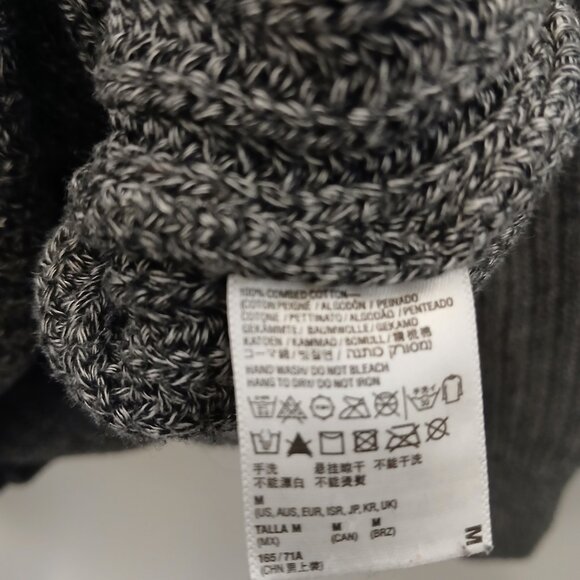 American Apparel Cropped Combed Cotton Sweater - Picture 3 of 9